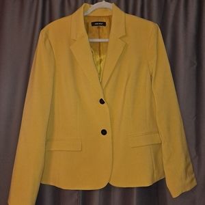 Gold tone blazer